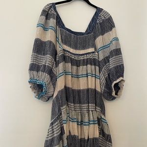 Free people backless boho dress